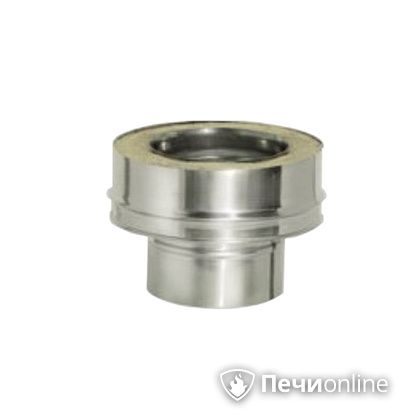Дымоход Дымок Переходник моно-термо 0,8 мм. PMTFR  120/200 в Томске