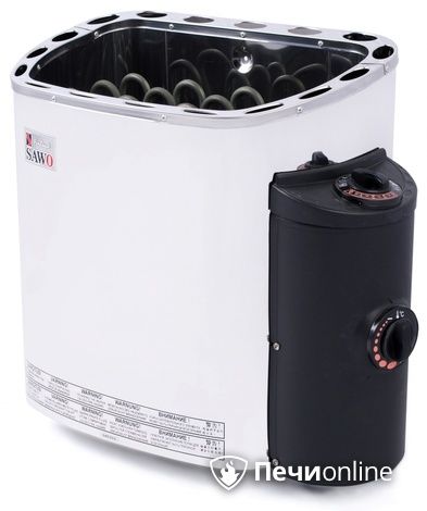 Электрокаменка для сауны Sawo Scandia Short SCA-45NB-Z со встроенным пультом управления в Томске