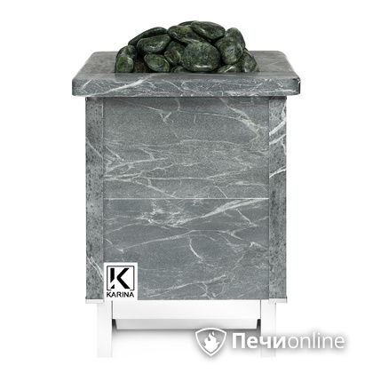 Электрическая печь Karina Quadro 9 кВт mini Талькохлорит в Томске