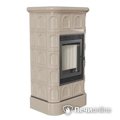 Печь-камин Kratki Blanka 8 kW stove кафельная крем в Томске